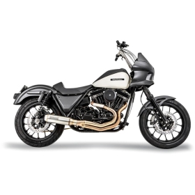 BASSANI XHAUST Road Rage III 2-into-1 Exhaust System with Super Bike Muffler Harley Davidson 1340cc 1985-2000