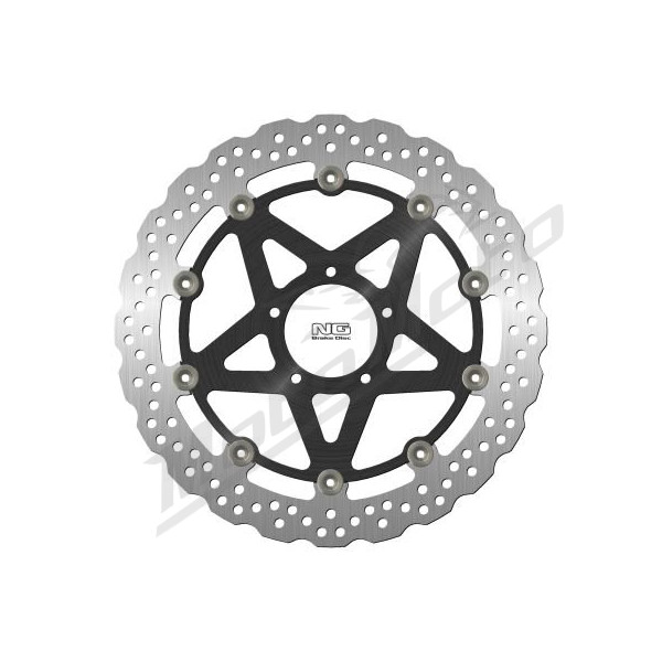NG Front Floating Brake Disc 330X72X5mm Ducati Desmosedici / Panigale 1000-1299cc 08-21