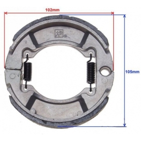 Brake shoes 105mm 2pcs