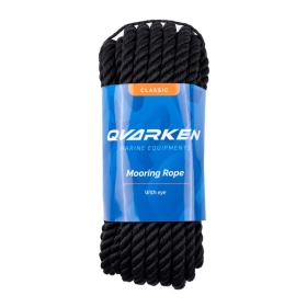 Qvarken Mooring Rope Classic with eye Black