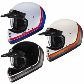 HJC V60 Scoby MOTOCROSS / CAFERACER HELMET