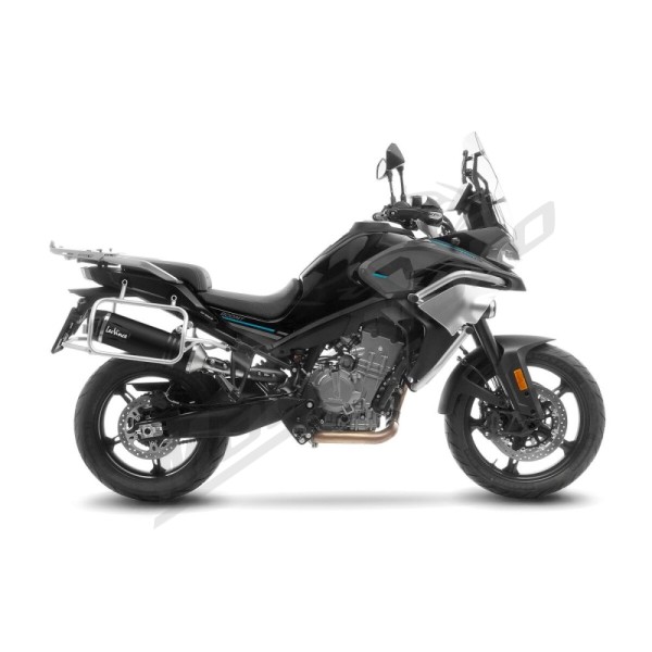 LEOVINCE LV One Evo Black Edition Slip-on Muffler KTM ADVENTURE 790-890 19-25/CF MOTO MT 800 22-25