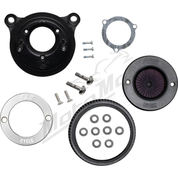 S&S CYCLE Air Stinger Stealth Air Cleaner Kit Harley Davidson FLHR / FLHRC / FLHRSE 1584-1800cc 08-17