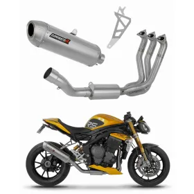 Dominator pilna išmetimo sistema (Euro 5) S6 + dB killer Triumph Speed Triple 1200 RS / RR 21-24