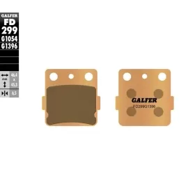 GALFER HH Stabdžių trinkelės Honda / Suzuki / Yamaha 65-250cc 82-25