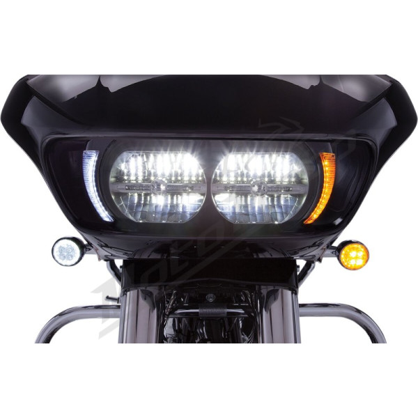 CIRO Fang® Headlight Bezels HARLEY DAVIDSON FLTRK / FLTRT / FLTRX / FLTRXS / FLTRXSE 1690-1923 15-25