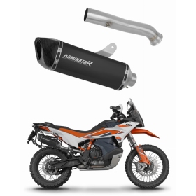 KTM 890 Adventure / R 2021-2025 Dominator Exhaust Silencer Muffler HP6 BLACK + dB killer