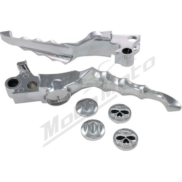 KURYAKYN Zombie Lever Kit Harley Davidson FLD / FLR / FLHRS / FLSTC / FLTR / FXD / XLH 883/1800 95-17