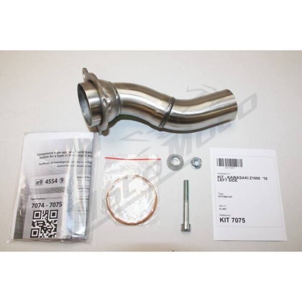IXIL Hexoval Xtrem duslintuvas - kairės pusės Kawasaki Z 1000 10-20