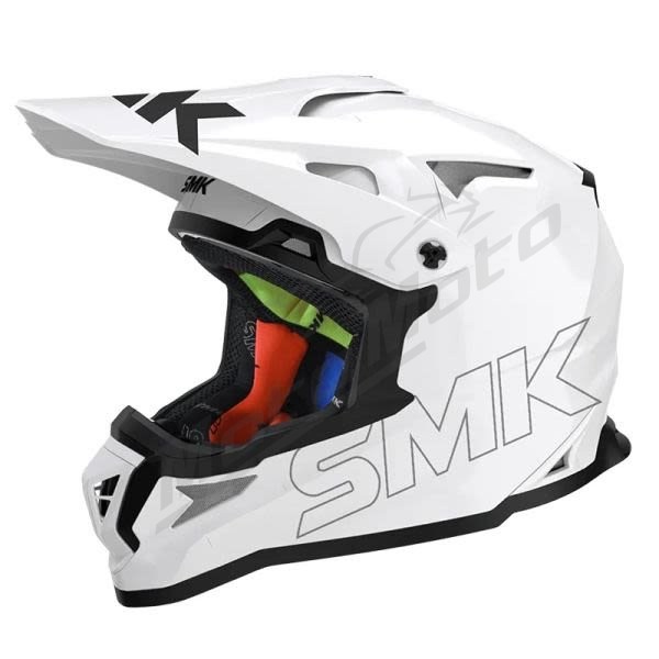SMK ALLTERRA Solid Motocross Helmet