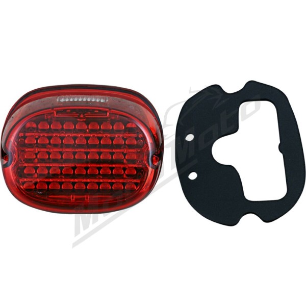 CUSTOM DYNAMICS Low Profile LED Taillight Harley Davidson FLD / FLDE / FLFB 883-1977cc 96-24