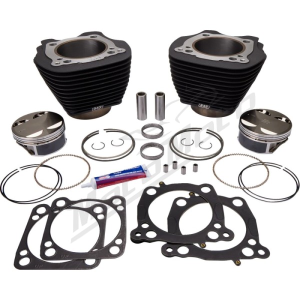 S&S CYCLE Big Bore Cylinder Kit Harley Davidson FLFBS / FLH / FLHCS / FLHRXS 1868-1977cc 18-25