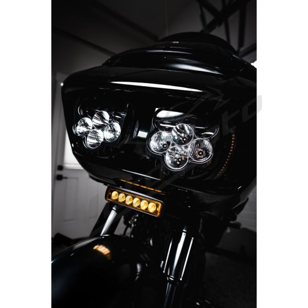 CUSTOM DYNAMICS Genesis® 4 Dynamic LED Road Glide® Vent Inserts Harley Davidson FLTRK / FLTRKSE 1690-1977cc 15-24