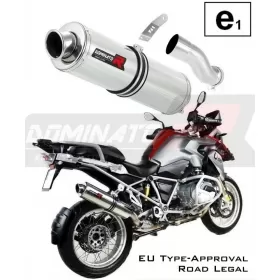 Exhaust silencer Dominator Round BMW R1200GS Adventure 2013 - 2018