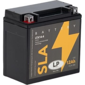 Landport battery YTX14-4 (YTX14-BS) (MS LTX14-4) 12V 12AH
