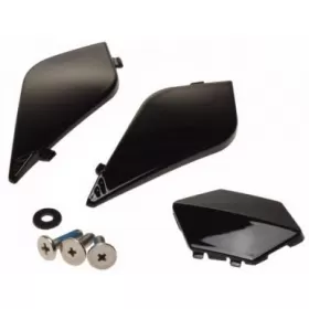 MX701 PEAK SCREWS+COVERS MATT BLACK