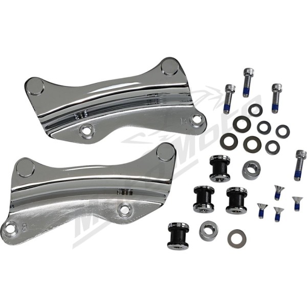 DRAG SPECIALTIES Backrest Docking Kit Harley Davidson FLH / FLHR / FLHRC / FLHRSE6 1690-1977cc 14-24
