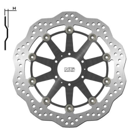 NG Front Floating Brake Disc 296X62X5mm Honda VFR / XL / CB 800-1100cc 99-16