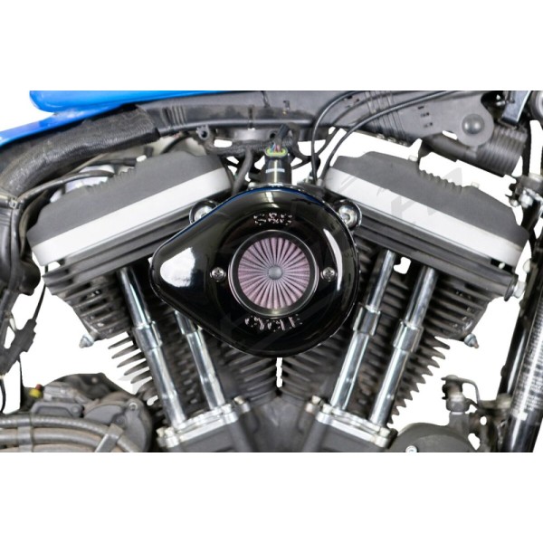 S&S CYCLE Air Stinger Stealth Air Cleaner Kit Harley Davidson XL 883-1200cc 07-22