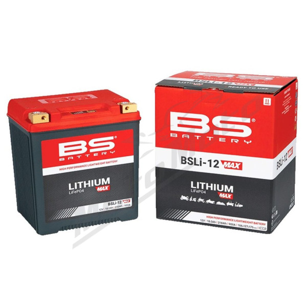 BS BATTERY LIFEPO4 BSLI-12 12.8V, 900A, 216WH, 18AH