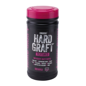 DRAPER Hard Graft Multipurpose Textured Wipes Tub of 100pcs