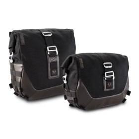 SW-MOTECH Legend Gear LC1 & LC 2 Side Bag System Brown Edition Harley Davidson FXBB / FXLRS / FXST 1750-1923 18-24