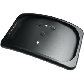 DRAG SPECIALTIES Small Radius Three-Bolt Style License Plate Mount Assembly 100x180mm