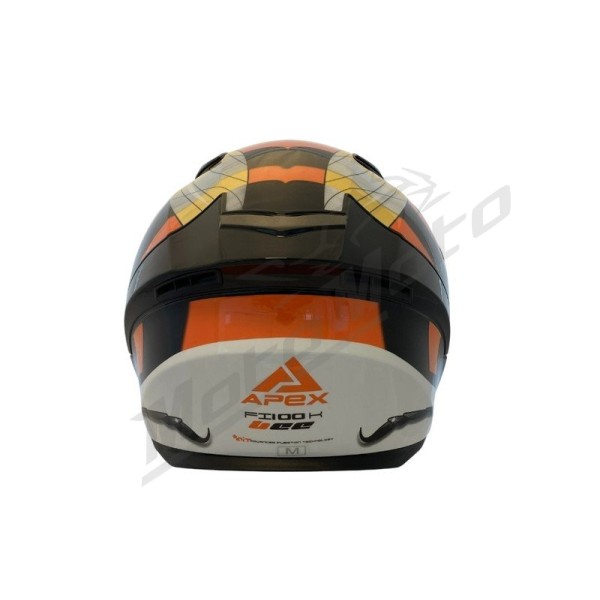 Kids Helmet APEX FI100 Bee glossy black
