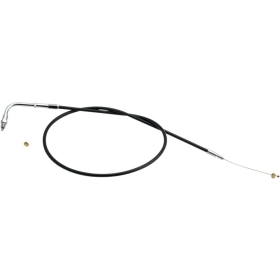 S&S CYCLE Black Vinyl Throttle/Idle Cable Harley Davidson FLHR / FLHRC / FLHRCI 1340-1550cc 98-06