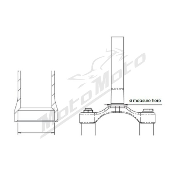 BLACK BEARING 1-1/8" Lower Integrated Headset Bearings Ø52 mm.