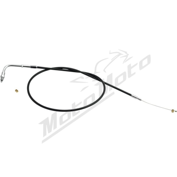 S&S CYCLE Black Vinyl Throttle/Idle Cable Harley Davidson FLHR / FLHRC / FLHRCI 1340-1550cc 98-06