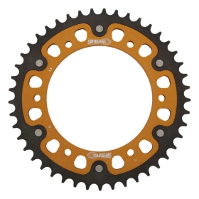 Supersprox Stealth Rear sprocket Gold 520 45T Aprilia / BMW 350-650cc 85-15