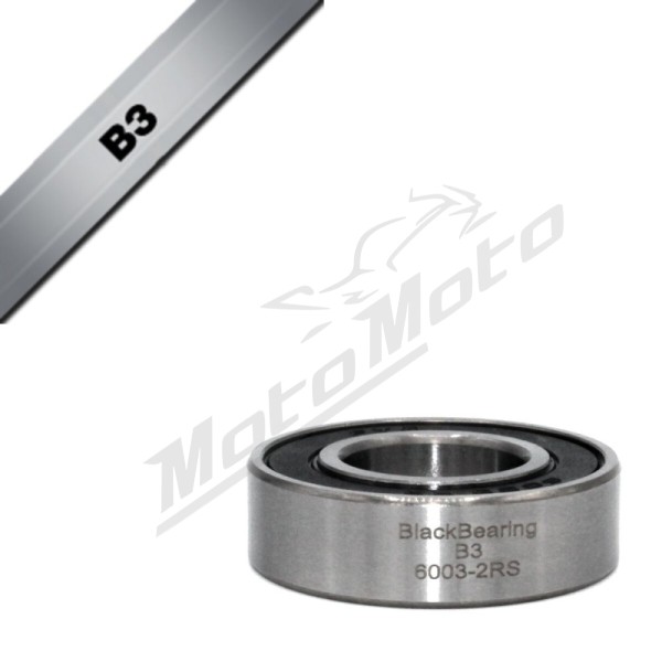 BLACK BEARING B3 Bearing 17x35x10 mm