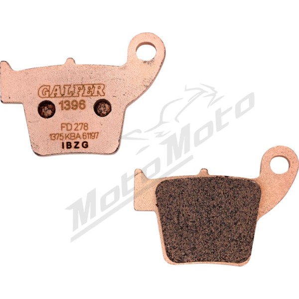GALFER MX Pro Brake Pads Fantic / HM Moto / Honda / Red Moto 125-450cc 02-25