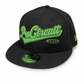 PRO CIRCUIT Snapback kepurė Juoda / Žalia