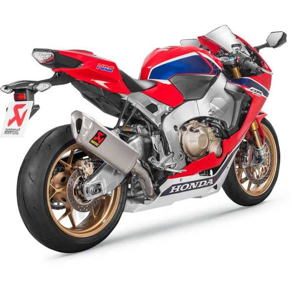 AKRAPOVIC Racing Line Nerūdijančio plieno / titano išmetimo sistema Honda CBR 1000RR 17-19