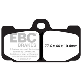 EBC EPFA Series Extreme Pro Sindered Brake Pads