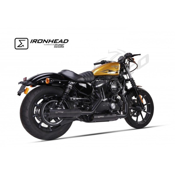 IXIL Ironhead Slip on Muffler (only 1 Muffler) Harley Davidson Sportster / XL 883-1200 14-20