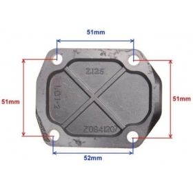 Cilindro galvos dangtelis priekinis ATV / CROSS / 154FMI