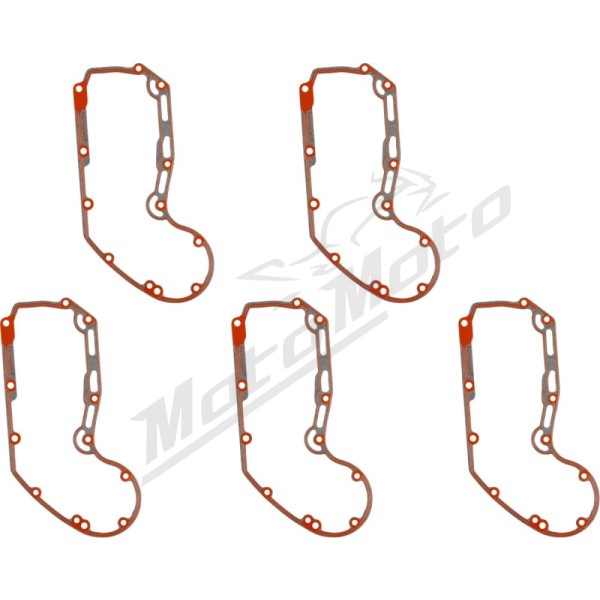 JAMES GASKET Cam Cover Gasket Harley Davidson XL / XLH / XR 883-1200cc 2000-2022 5pcs