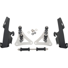 MEMPHIS SHADES HD Fats/Slim Windshield  Trigger-Lock Complete Mount Kit Harley Davidson FLSTS / FLSTSC / FXSTS / FXSTSI 1340-1584 88-07