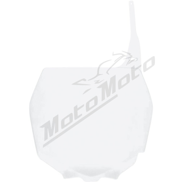 UFO Priekinio Numerio Lentelė Suzuki RM / RM-Z 125-450cc 01-12 Balta