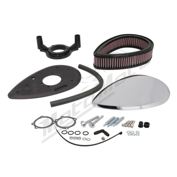 K&N Air intake kit Harley Davidson Dyna 1442-1584 00-16