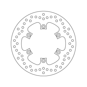 Brembo Serie Oro galinis stabdžių diskas Kawasaki KDX / KX