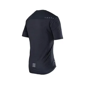 Leatt mtb bike jersey trail 1. 0 jersey black color black size xl
