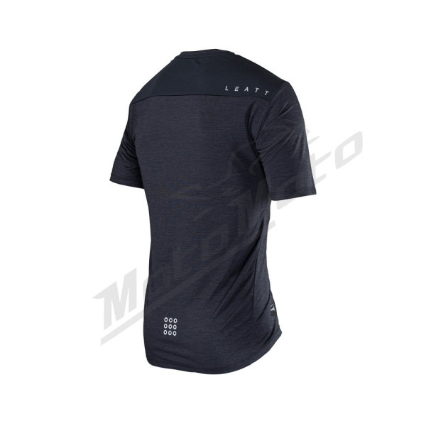 Leatt mtb bike jersey trail 1. 0 jersey black color black size xl