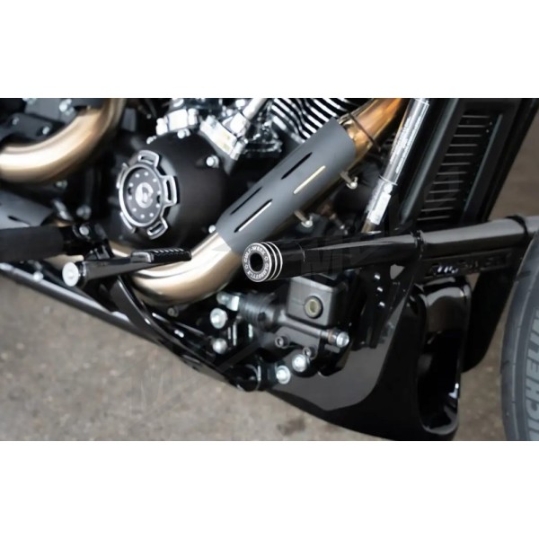 CULT WERK priekiniai rėmo slaideriai Clubstyle Harley Davidson 1750-1923cc 2018-2026