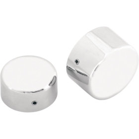 DRAG SPECIALTIES Axle Caps Harley Davidson FLD / FLS / FLSTC / FLSTF / FLSTFB 1450-1800cc 08-17