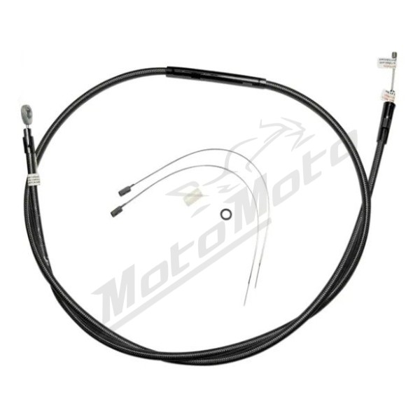 MAGNUM SHIELDING Black Pearl Clutch Cable Harley Davidson FLD / FLST / FLSTC / FXDBB / FXDL / FXSTC 1450/1868 06-24 179.5cm