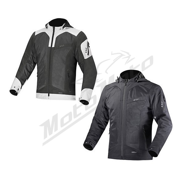LS2 Bolton Air Man Jacket Grey